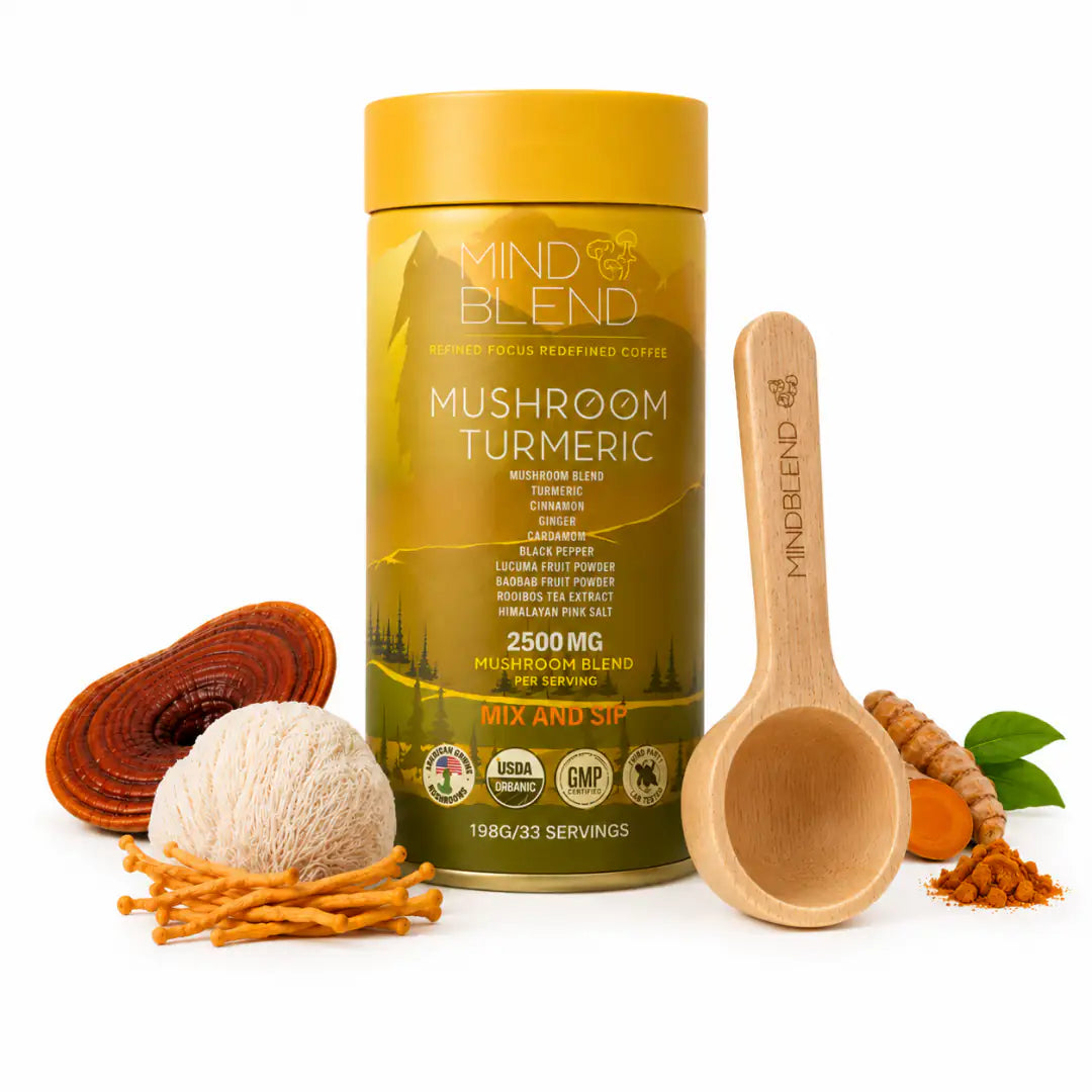 Mushroom Turmeric 33 Servings