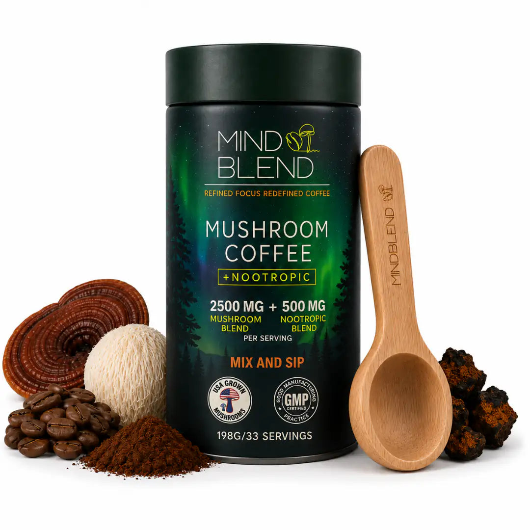 Mushroom Coffee Nootropic 33 Servings