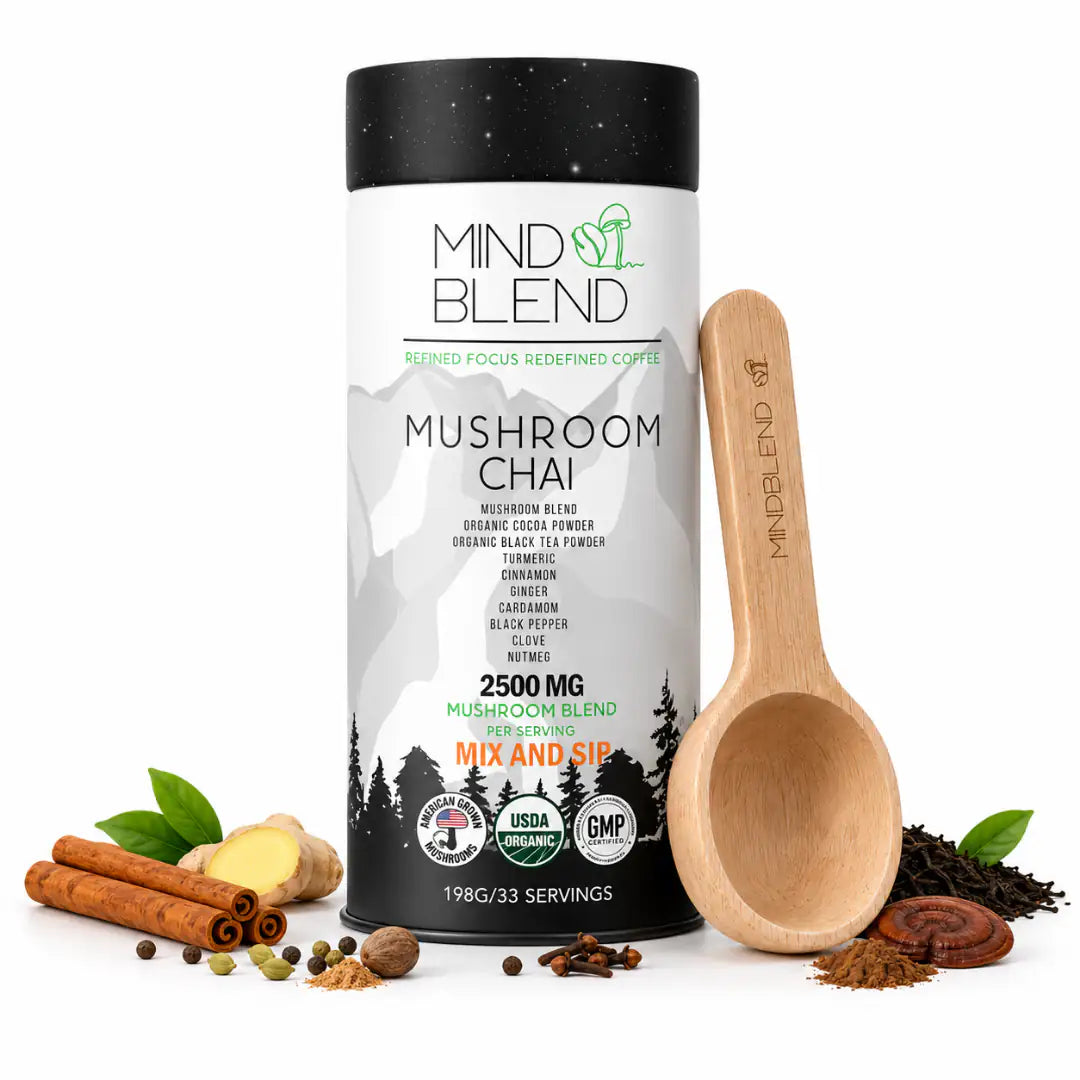 Mushroom Chai Tea 33 Servings