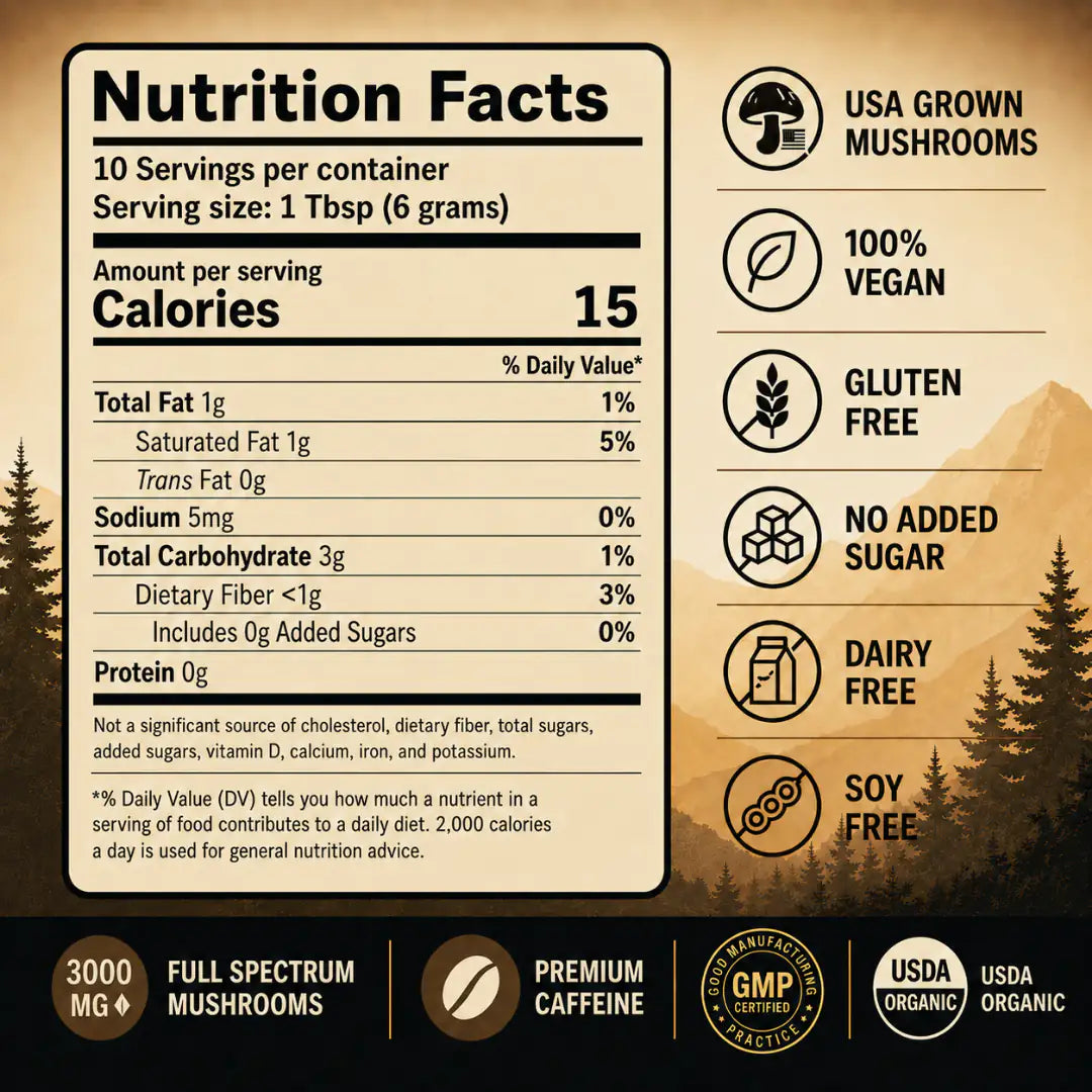 Mushroom Coffee 10 Servings