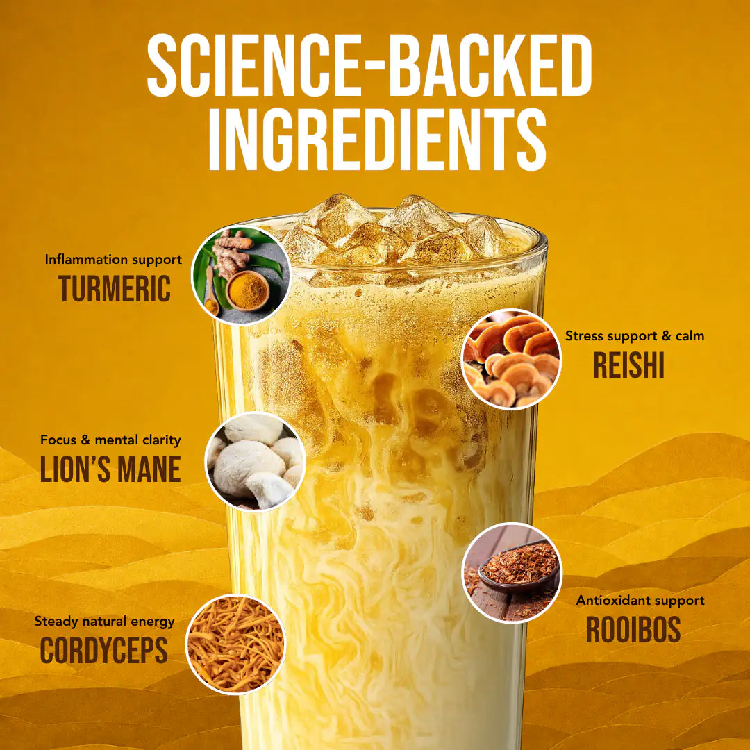 Mushroom Turmeric 10 Servings