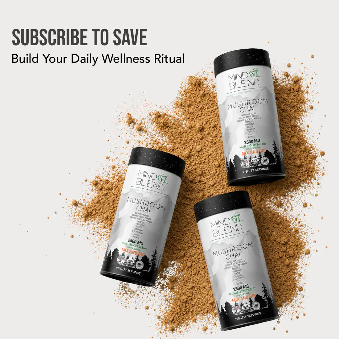 Mushroom Chai Tea 33 Servings