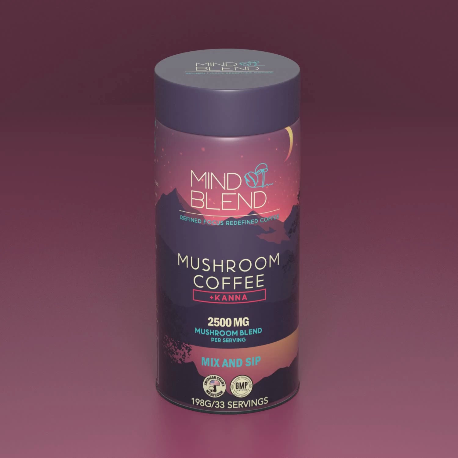 Mushroom Coffee Kanna 33 Servings