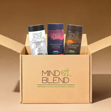 Full-spectrum mushroom blend for wellness